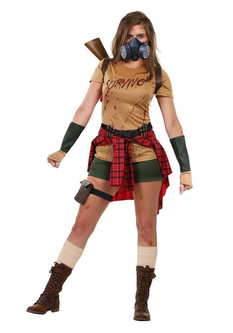 zombie apocalypse outfit female|Amazon.co.uk: Zombie Costumes For Women